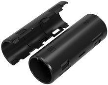 Муфта разборная атмосферостойкая ПВХ Промрукав Д=25 IP40 черный картинка